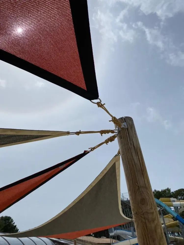 Voile d'ombrage tensions